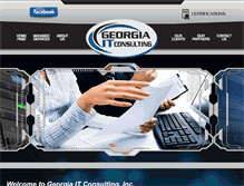 Tablet Screenshot of georgiaitconsulting.com